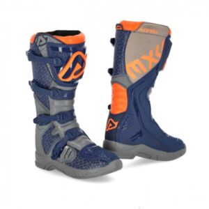 CIZME ACERBIS X-TEAM - BLUE/ORANGE