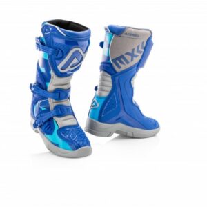 CIZME ACERBIS COPII X-TEAM - BLUE/GREY