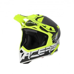 CASCA ACERBIS STEEL CARBON H-22-06 - FLUO YELLOW/BLACK