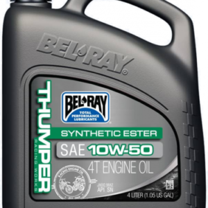 Ulei de motor Bel-Ray THUMPER RACING WORKS SYNTHETIC ESTER 4T 10W-50 4 l