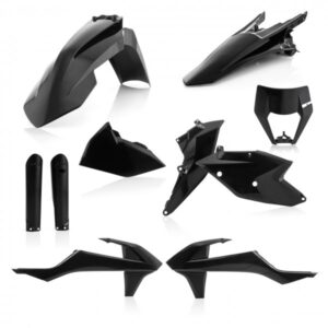 PLASTIC FULL KITS EXC/EXC-F 17/19 - BLACK