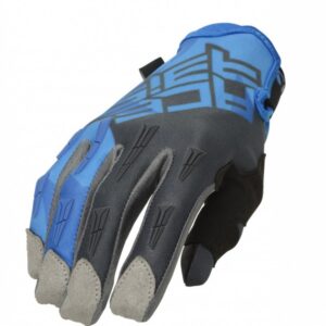GLOVES MX-X-H HOMOLOGATED - BLUE/GREY