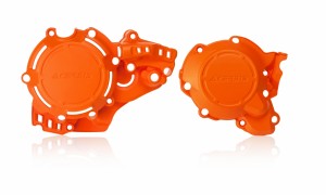 PROTECTII MOTOR STANGA-DREAPTA X-POWER KIT PROT. 2-STROKE 250+300 17/19 - KTM -HUSKY - ORANGE