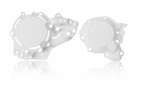 PROTECTII MOTOR STANGA-DREAPTA X-POWER KIT PROT. 2-STROKE 250+300 17/19 - KTM -HUSKY - WHITE