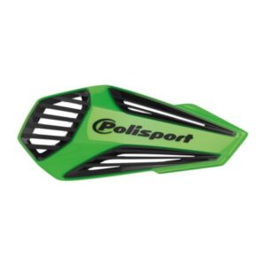 Handguard POLISPORT MX AIR with universal handlebar mounting kit Green05/Black pentru KTM EXC (XC) 125 (1993-2023)