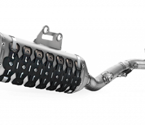 Extreme silencer guard POLISPORT ARMADILLO Negru pentru KTM EXC (XC) 125 (1993-2023)