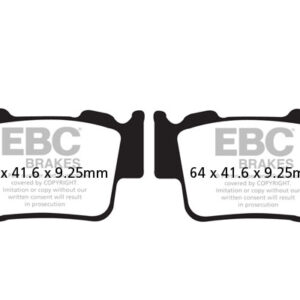 Placute de frana EBC FA368TT